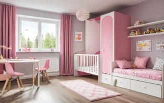Photo Kinderkamer decoreren met stoffen
